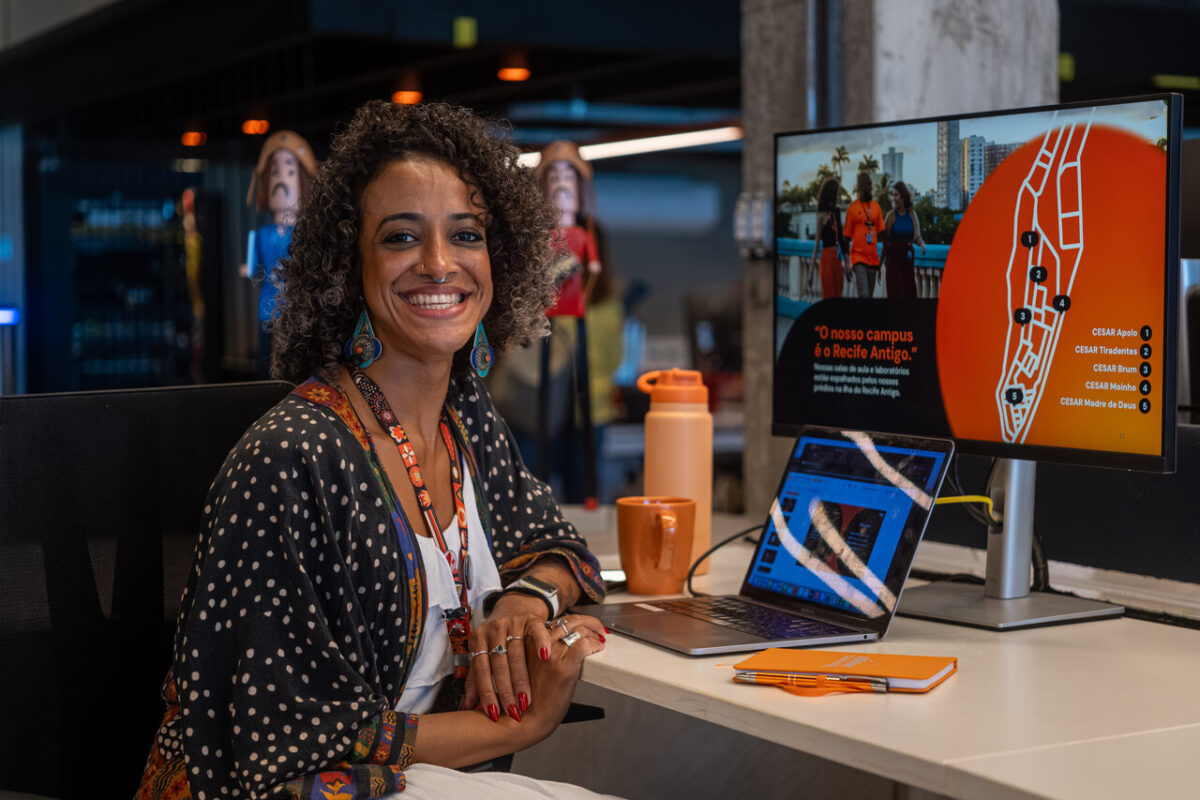 Entre a pesquisa e o mercado: Tatalina Oliveira assume a coordenação do Mestrado Profissional em Design da CESAR School